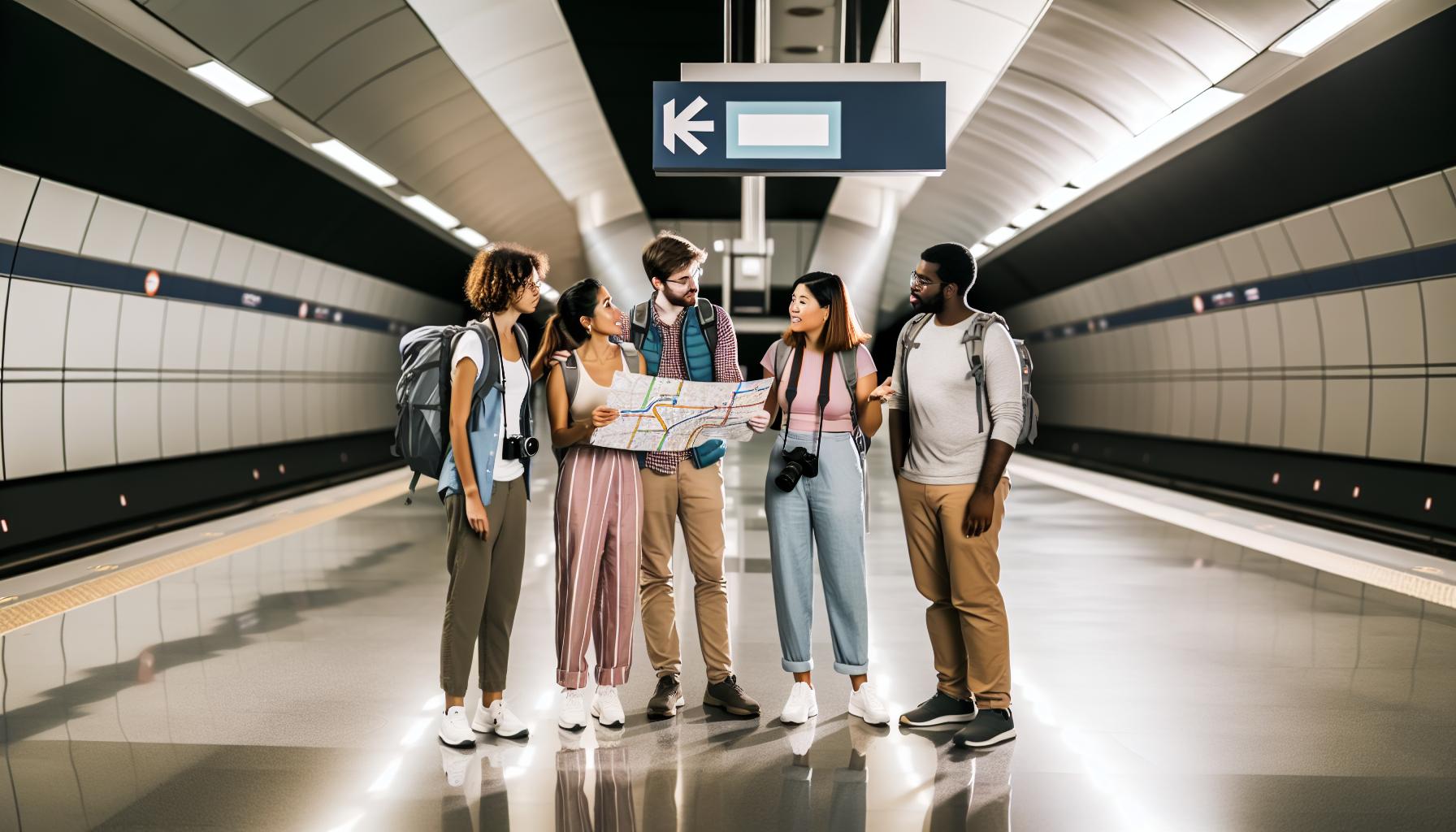 Nejlepší trasy pro turisty v metru