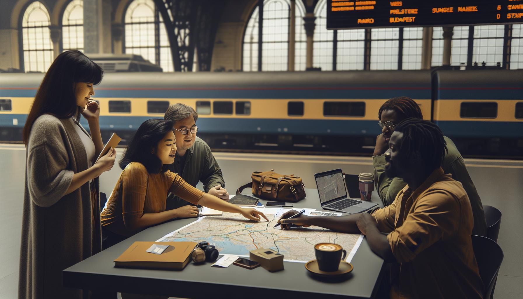 Jak naplánovat cestu vlakem do Budapešti