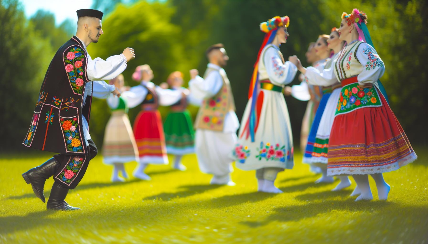 Základní prvky folklórního tance