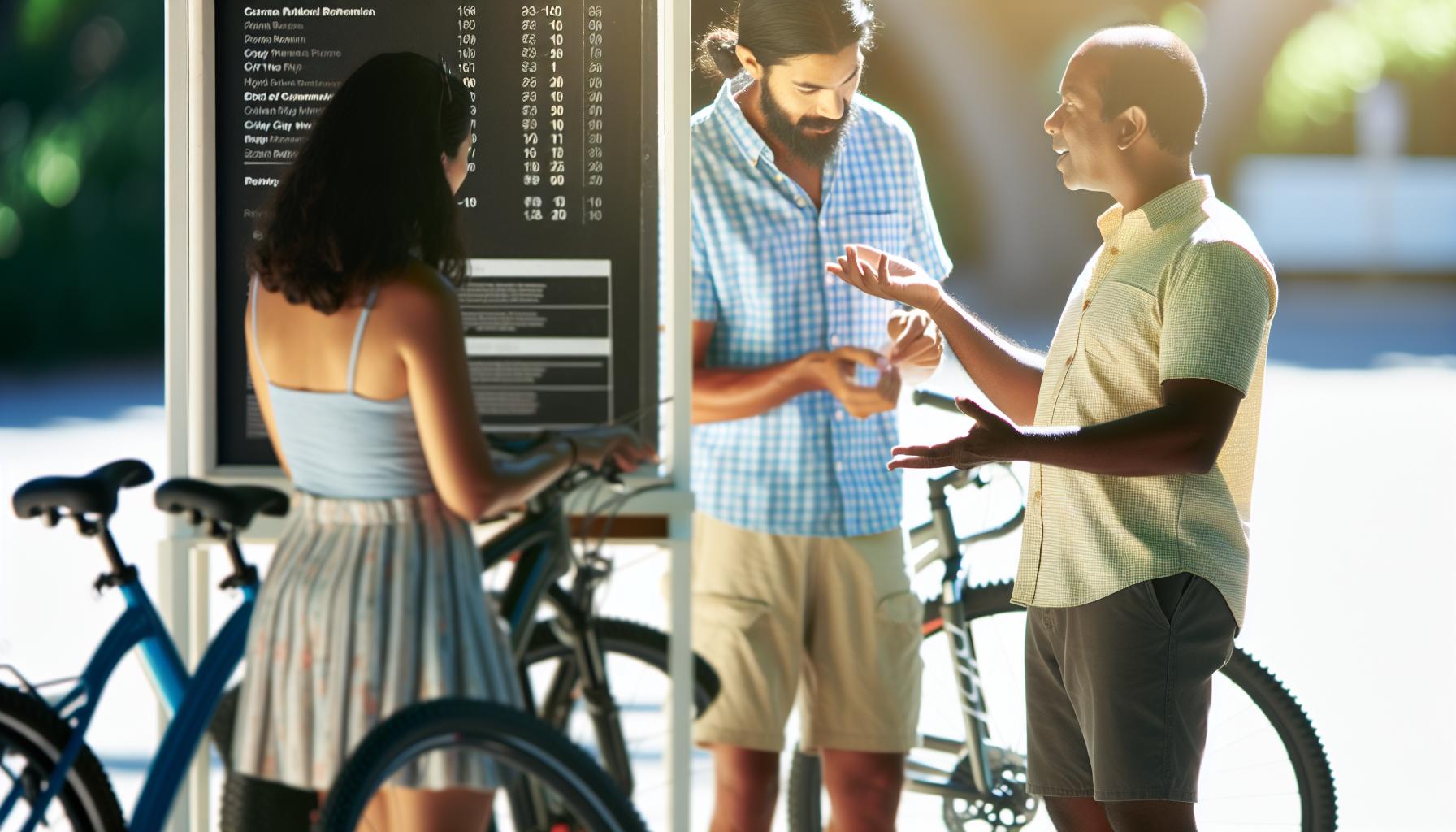 Možnosti pronájmu kol a ceny