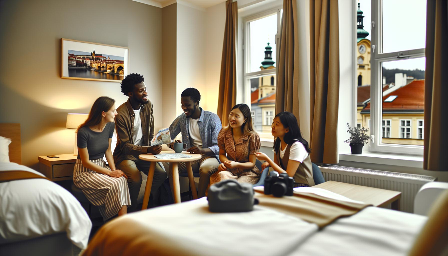 Levné ubytování v Praze a Budapešti