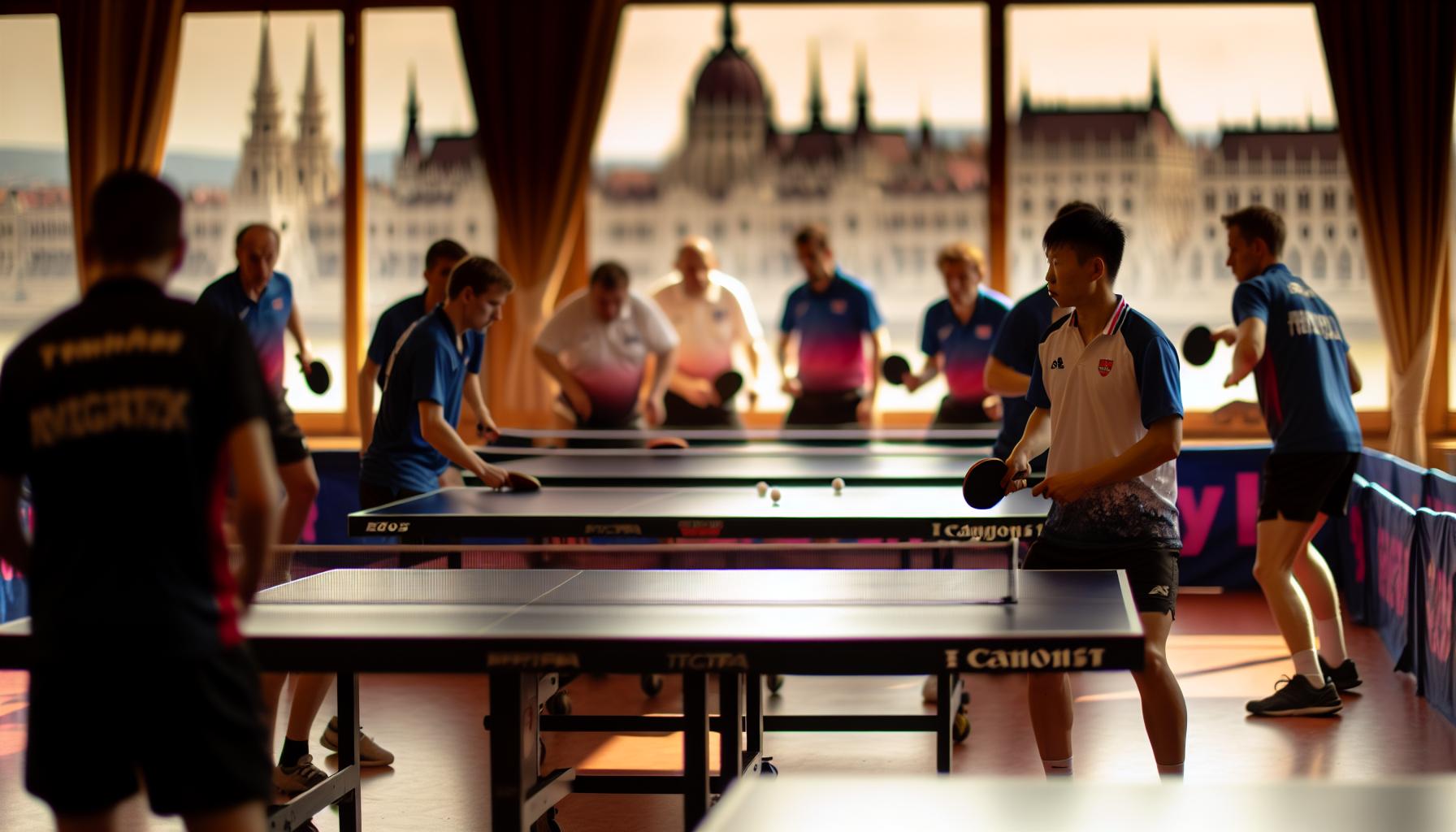 Nejlepší stolní tenisové kluby v Budapešti