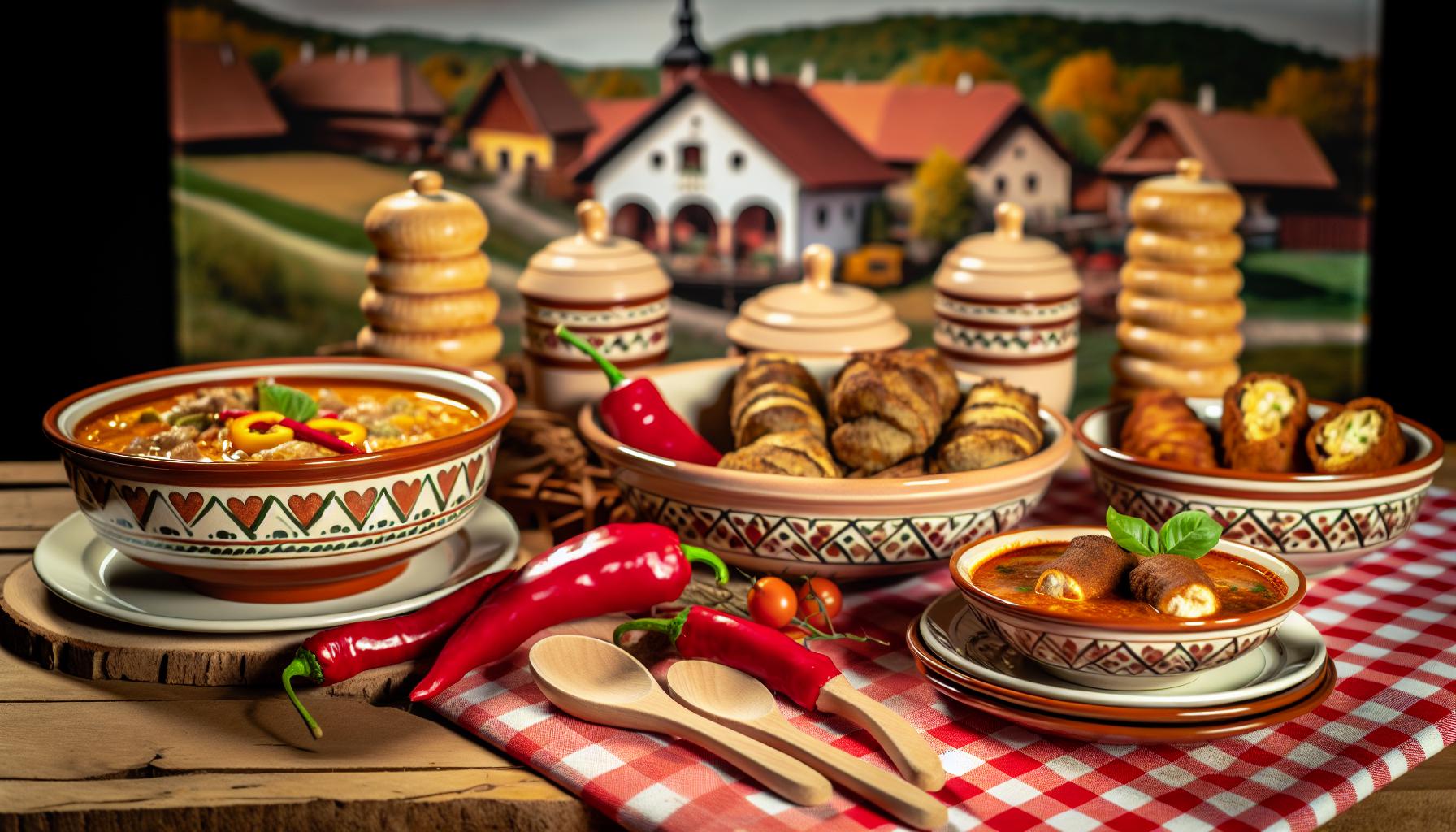 Nejznámější kulinářské speciality Maďarska
