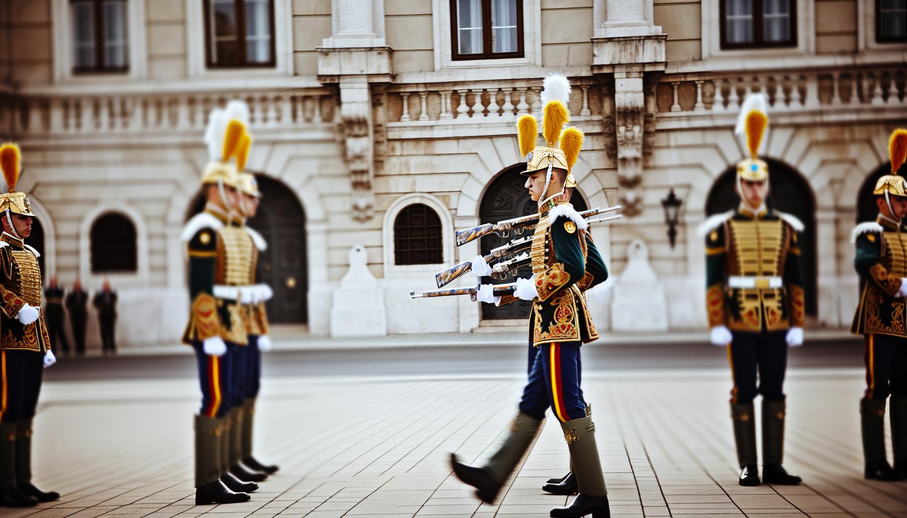 Historie ceremoniálu střídání stráží v Budapešti