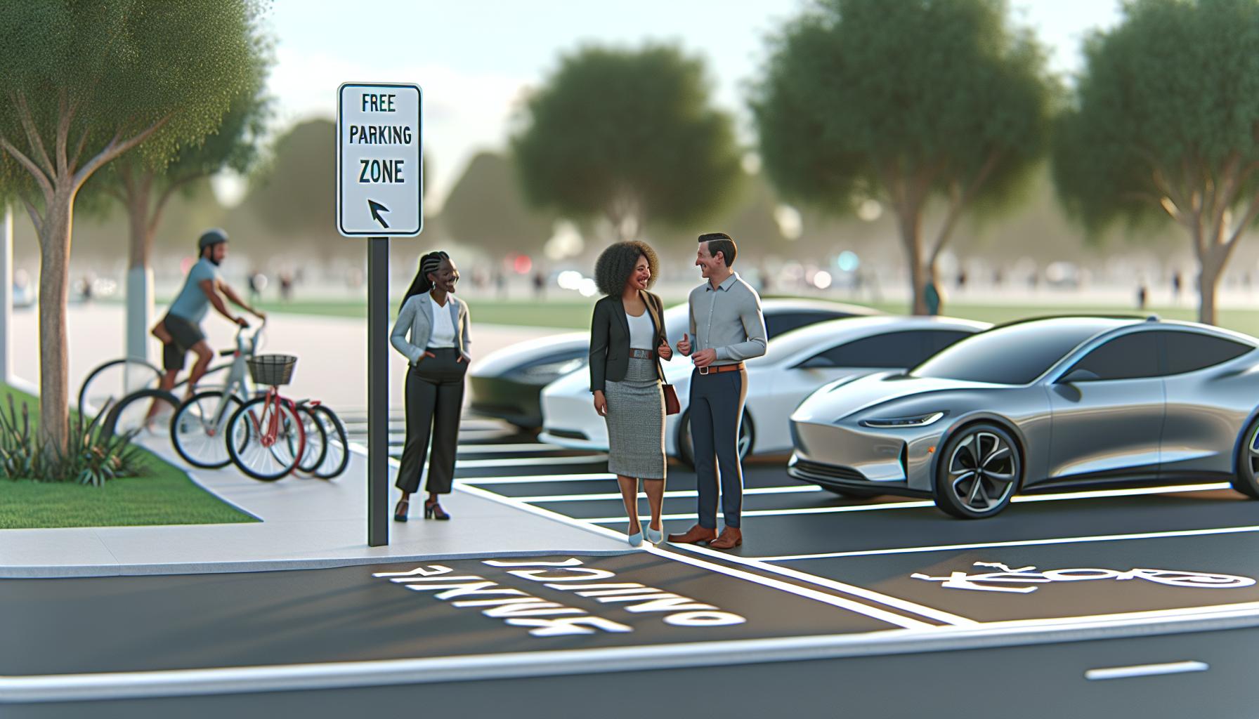 Seznam bezplatných parkovacích zón v roce 2025