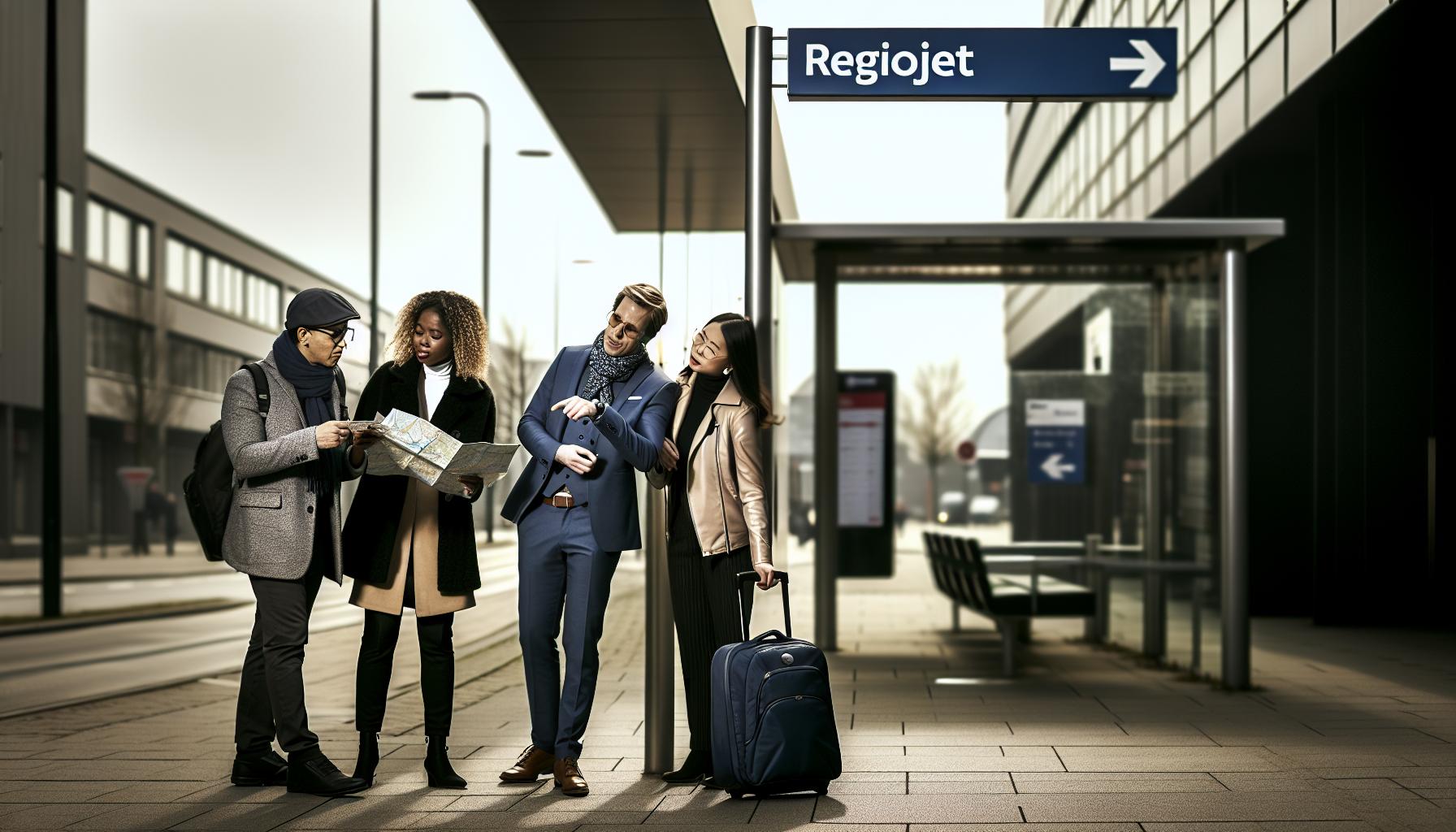 Jak se dostat k zastávce RegioJet