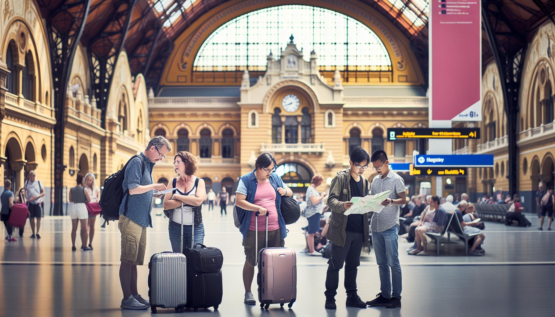 Hlavní funkce nádraží v Budapešti