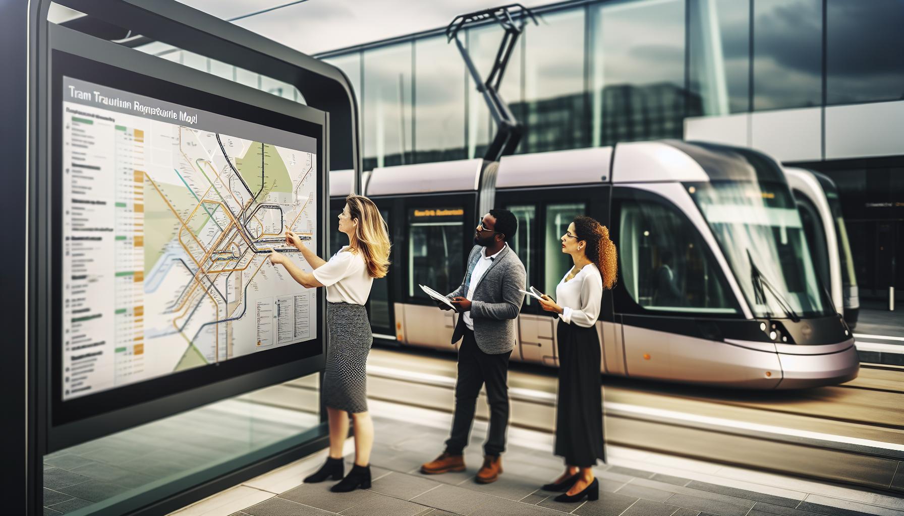 Praktické jízdní řády pro tramvaje MHD