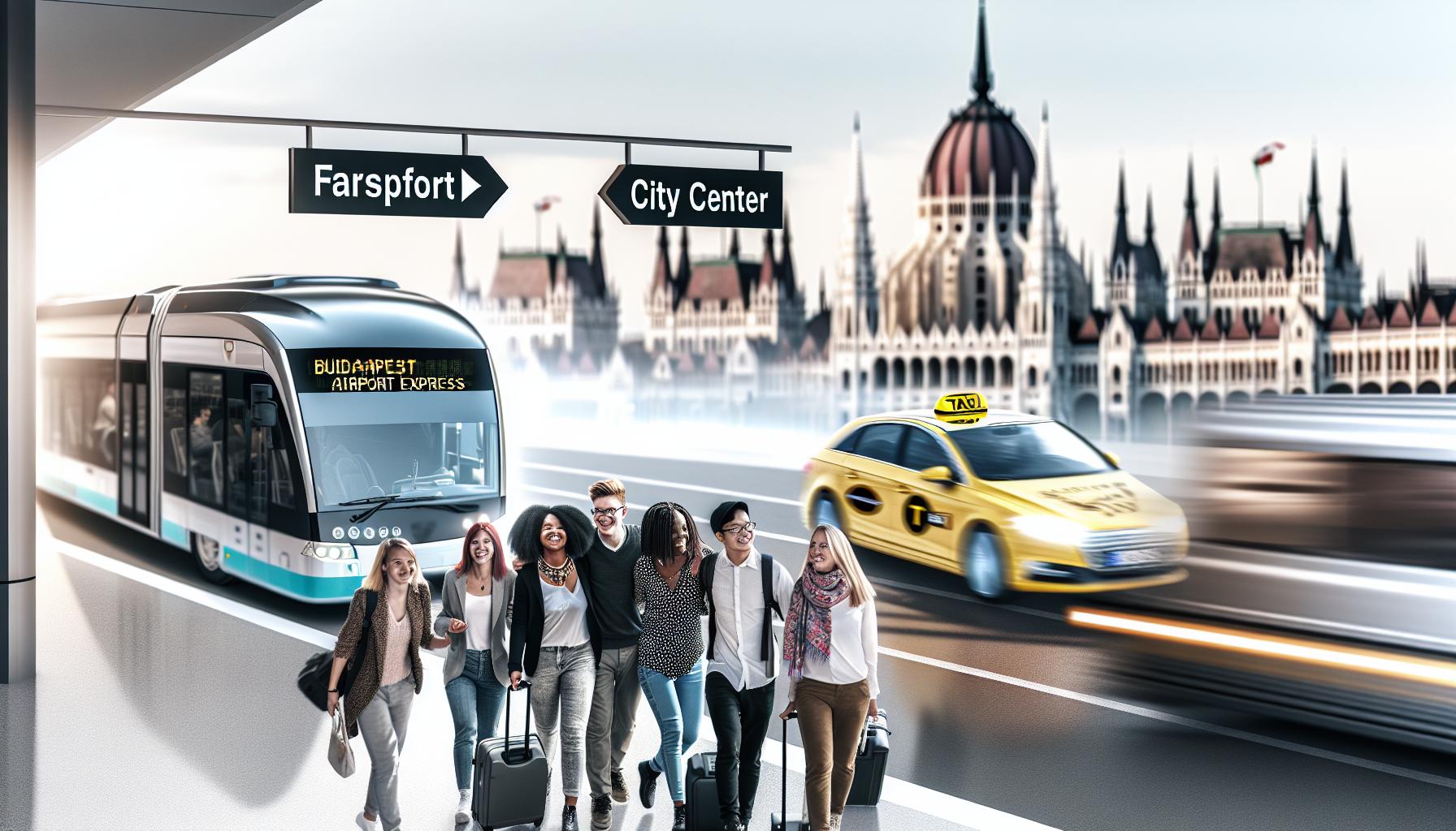 Nejrychlejší způsoby dopravy z letiště do centra Budapešti