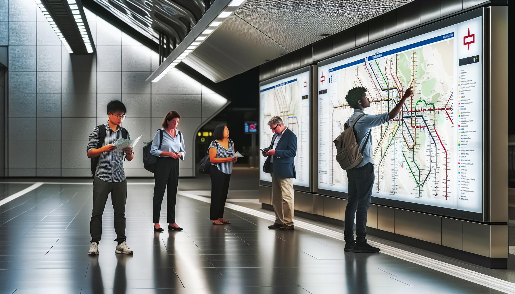 Kompletní přehled linek metra v Budapešti