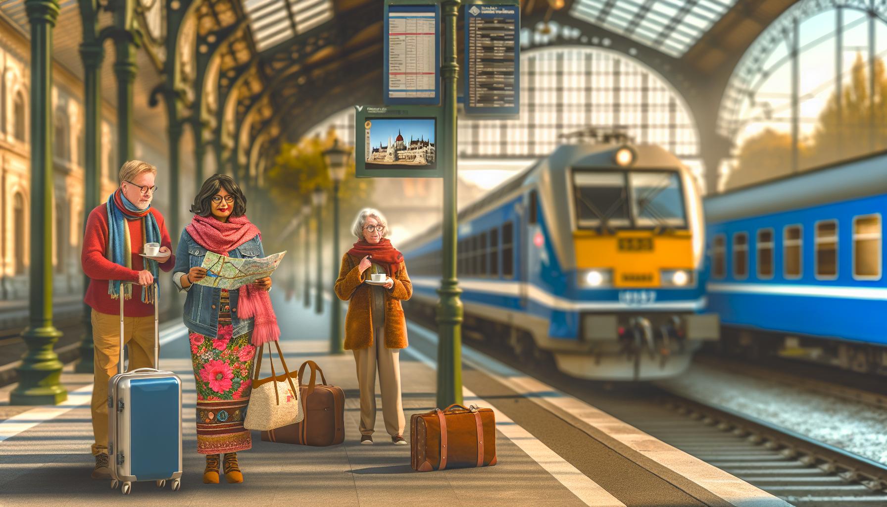 Nejlepší trasy vlakem do Budapešti