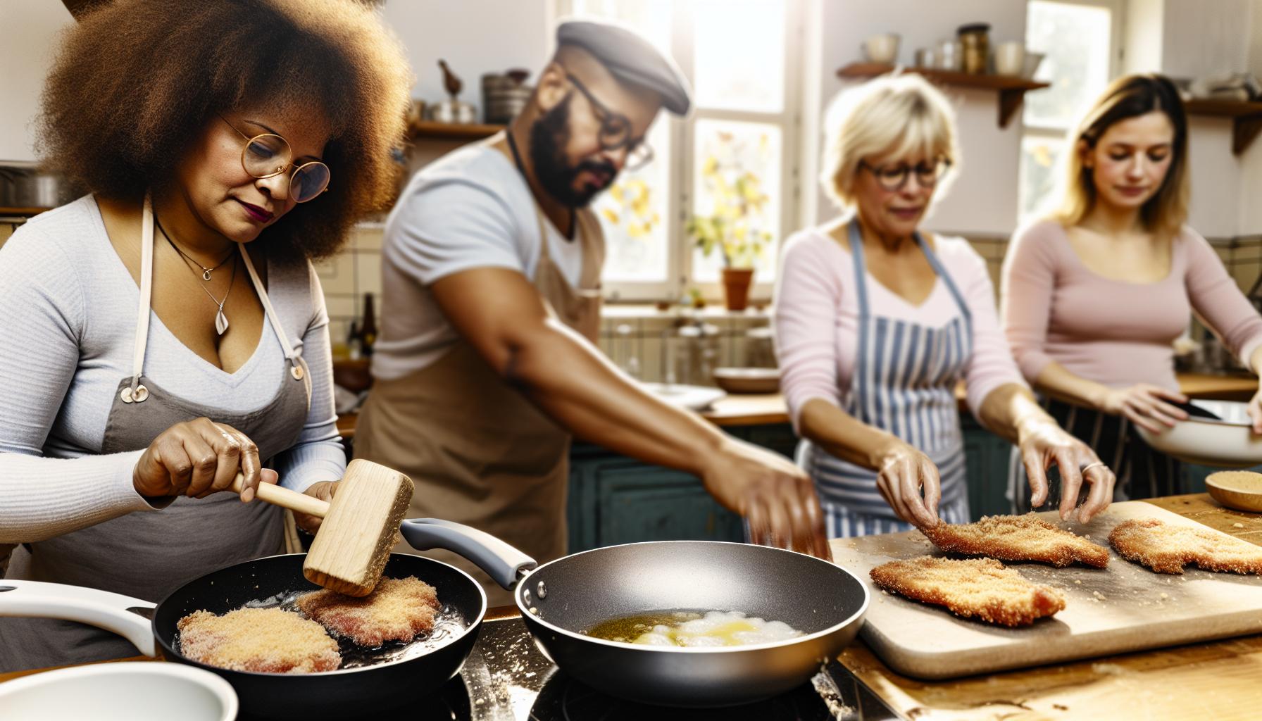 Krok za krokem: Příprava a smažení řízků