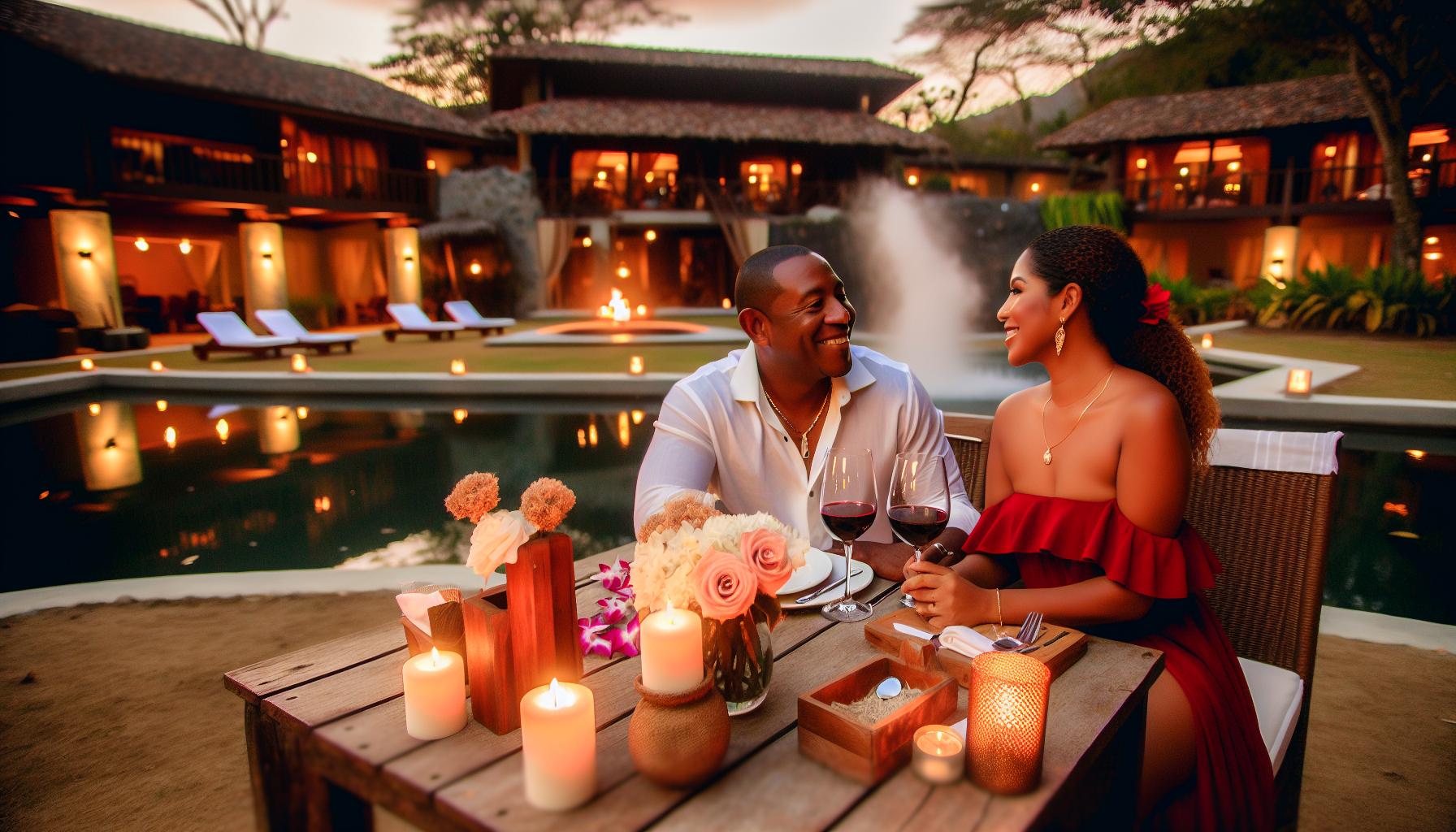 Romantické restaurace v blízkosti lázní