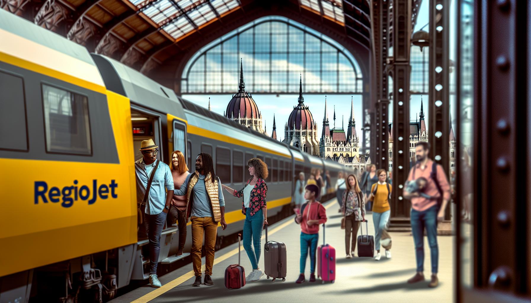 RegioJet v Budapešti: Úplný průvodce