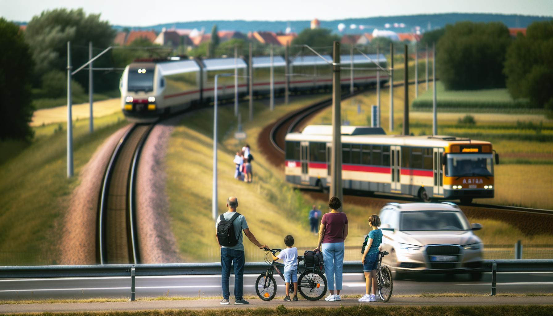 Různé způsoby dopravy mezi Bratislavou a Budapeští