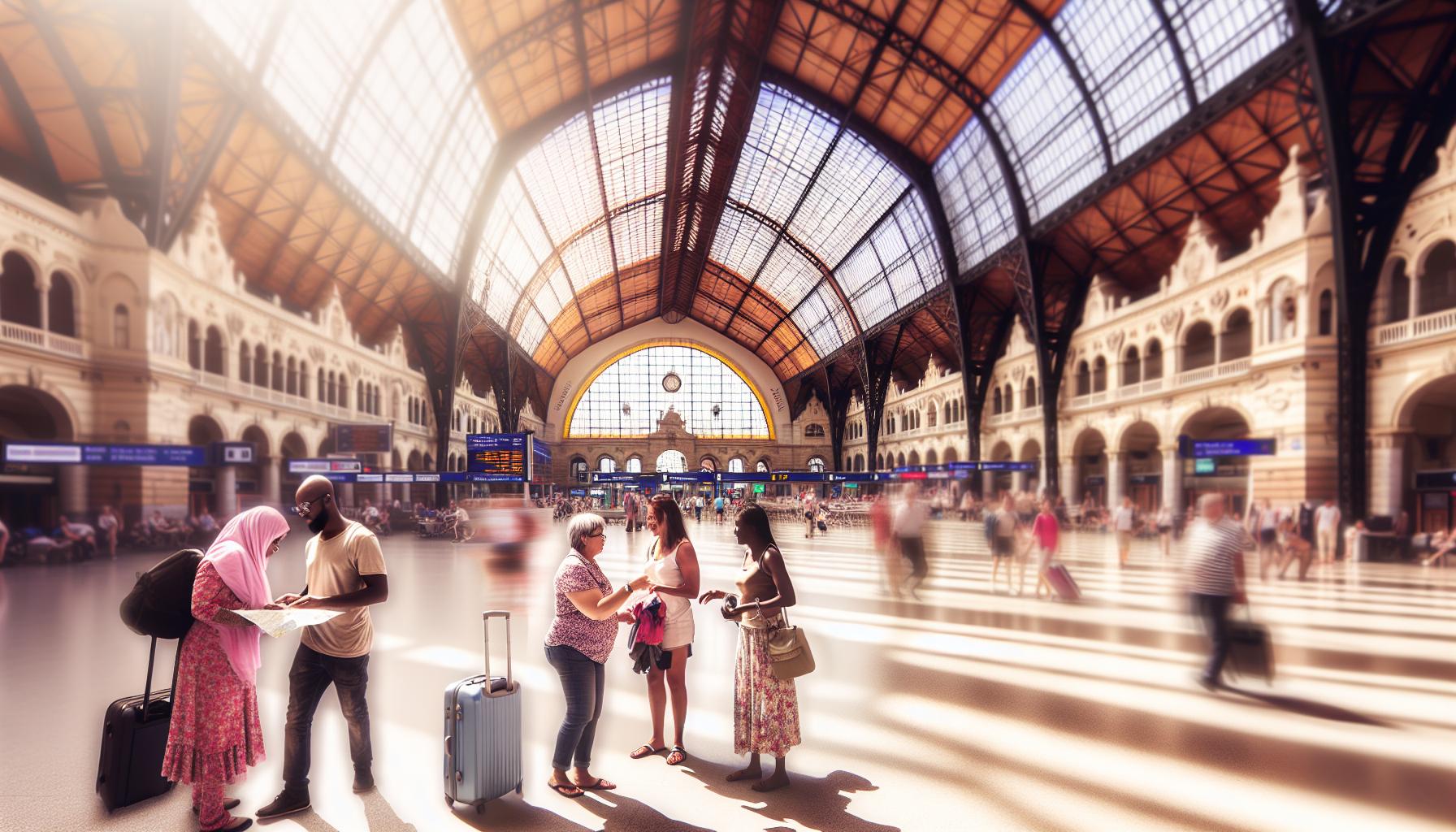 Největší a nejbusy stanice v Budapešti