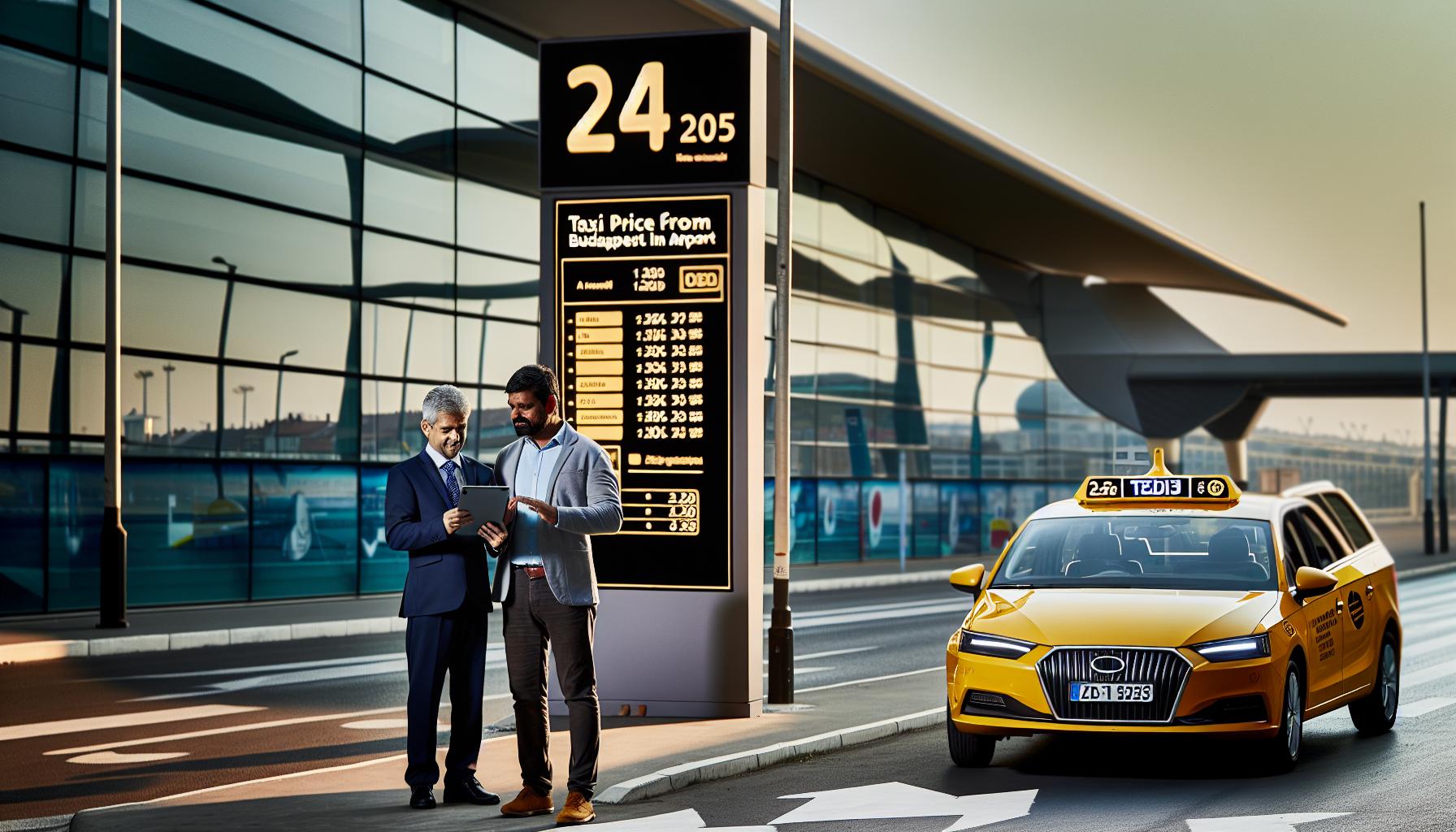 Cena taxi letiště Budapešť: Kolik skutečně zaplatíte v roce 2025 1 Cena taxi z letiště Budapešť: Co očekávat v roce 2025
