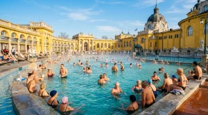 Zkušenosti z Budapešti lázně Széchenyi a turisté